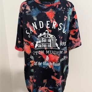 Sanderson Tie-Dye Graphic Tee - Black & Multi
